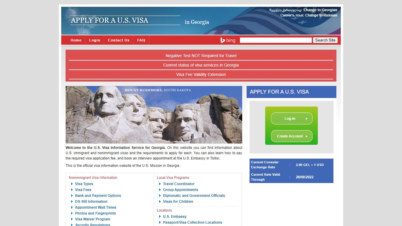 Apply for a U.S. Visa - USTravelDocs